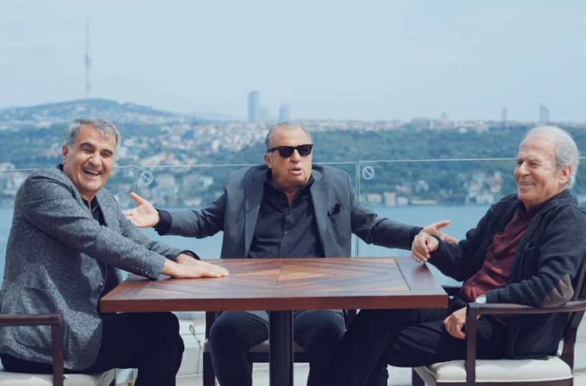 Fatih Terim, Şenol Güneş ve Mustafa Denizli ile buluştu