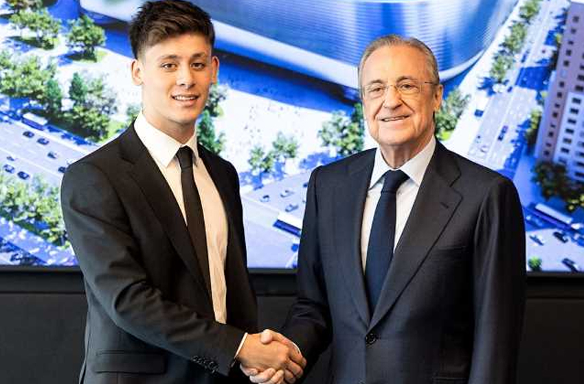 Arda Güler, Real Madrid’e resmi imzayı attı