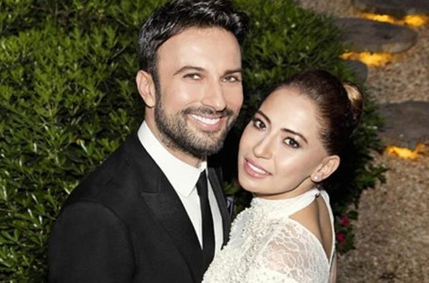 Tarkan eşi Pınar Tevetoğlu ile romantik paylaşım yaptı! 'Ay duygulandım'