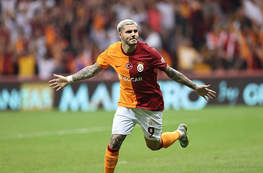 Icardi gollerine başladı! Galatasaray play-off’lara kaldı