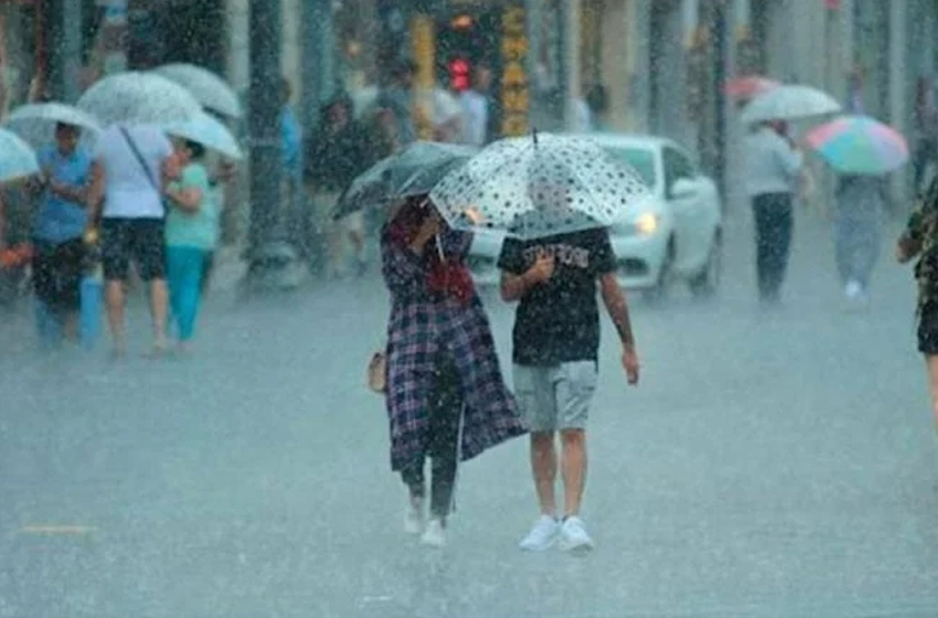 Meteoroloji’den sağanak uyarısı