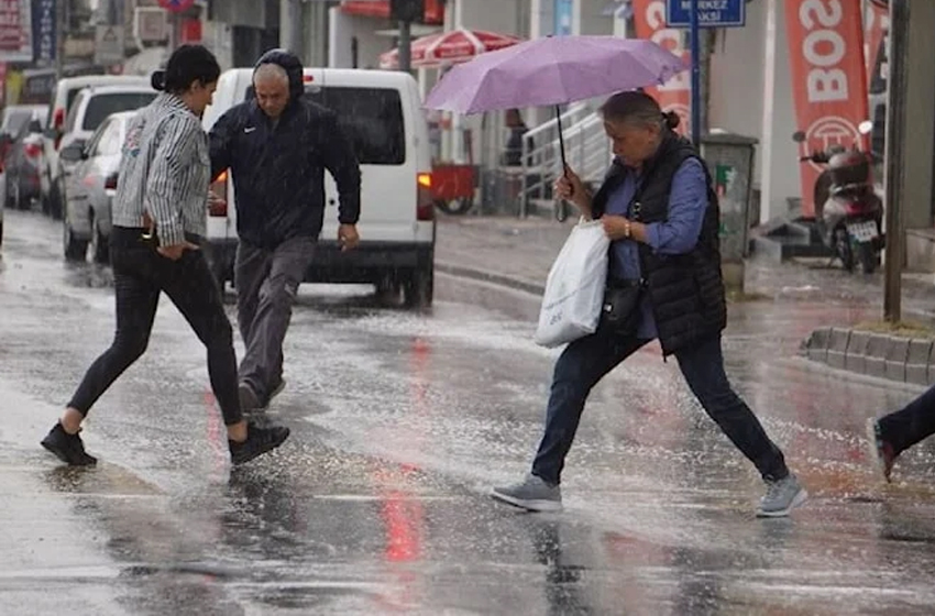 Meteoroloji'den sağanak uyarısı