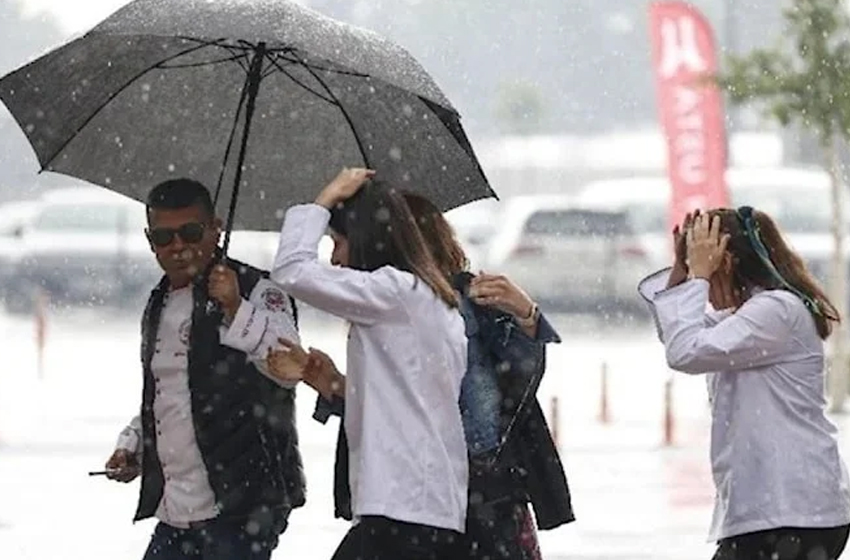 Meteoroloji'den sağanak uyarısı