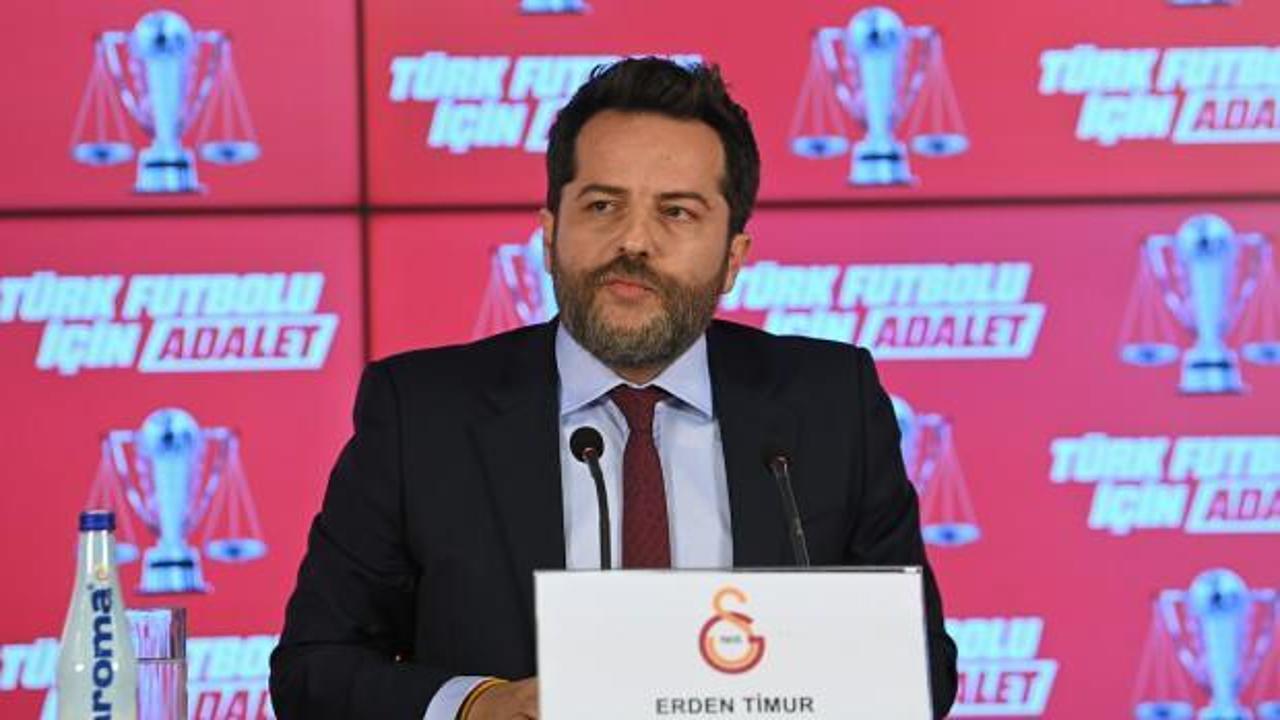 Galatasaray'da Erden Timur, konuşma kararı aldı!