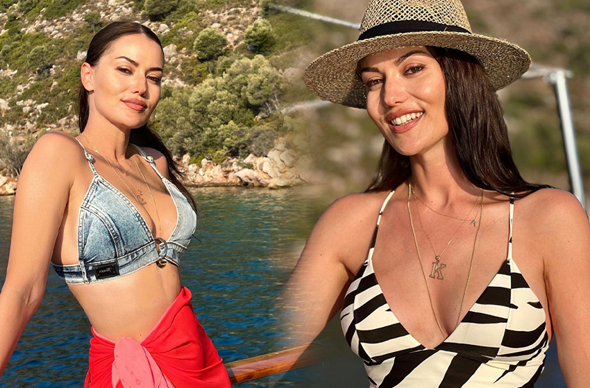 Fahriye Evcen paylaştı! Takipçiler yakaladı...