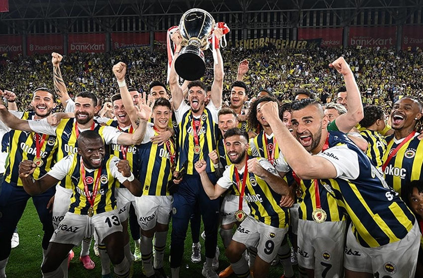 Fenerbahçe, 2023'te kupa hasretini sonlandırdı