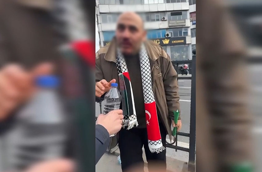'Şehitlerimize Rahmet, Filistin'e Destek' yürüyüşünden dönerken saldırıya uğrayan kişi yaralandı