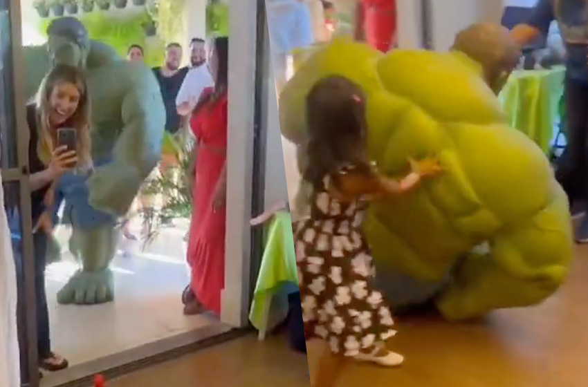 Sürpriz başlamadan bitti! Hulk bir anda yere yıkıldı…