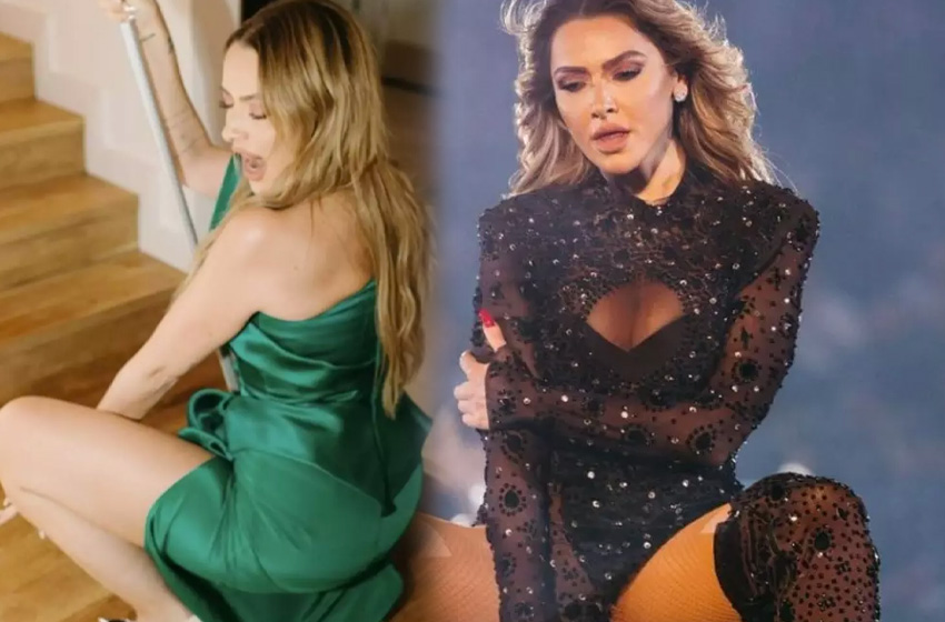 Hadise konuklarına erotik dans sergiledi! Konuklar şaştı kaldı