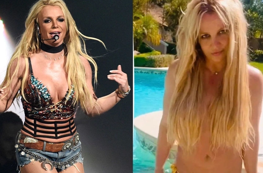 Britney Spears havuzda soyununca otelden atıldı!