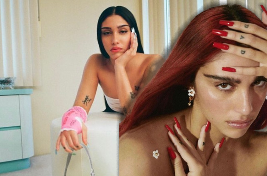 Madonna'nın kızı Lourdes Leon transparan elbisesiyle annesi kadar cesurmuş dedirtti!