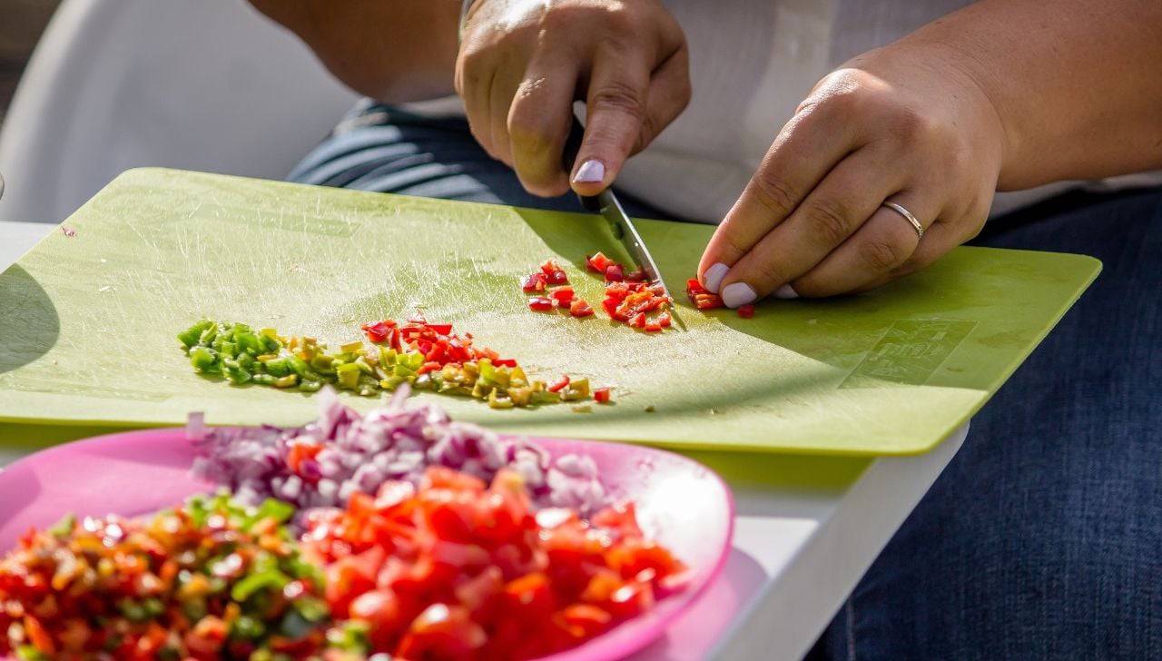 Plastik kesme tahtası sıkıntılı