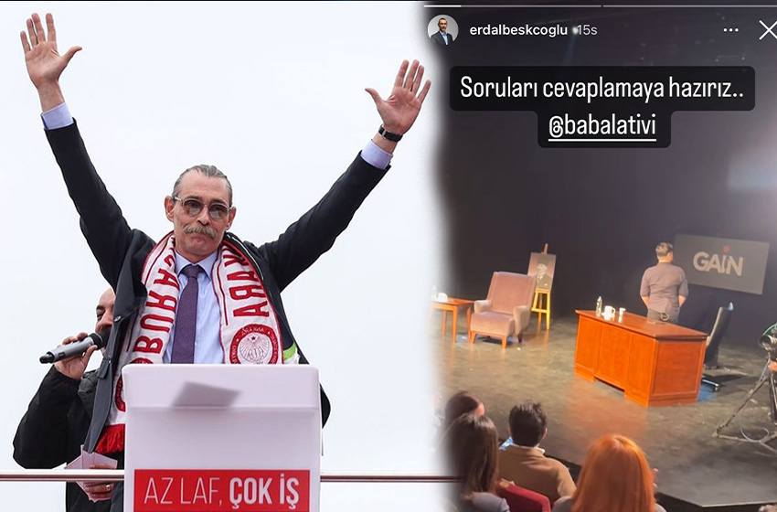 Erdal Beşikçioğlu, bakın salona ne ısmarladı?