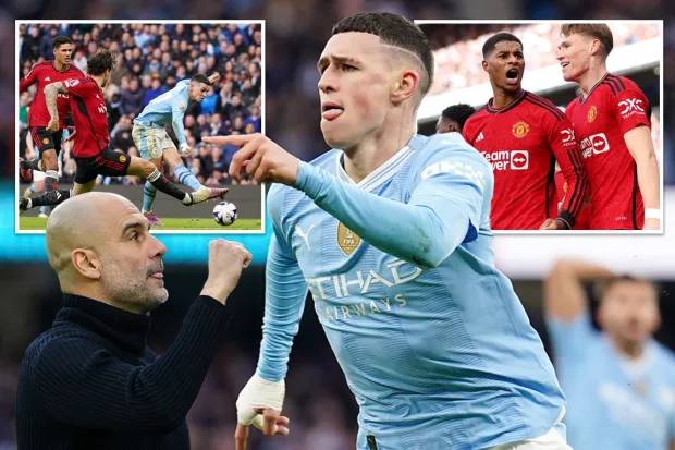 Man City, Man United'ı devirdi
