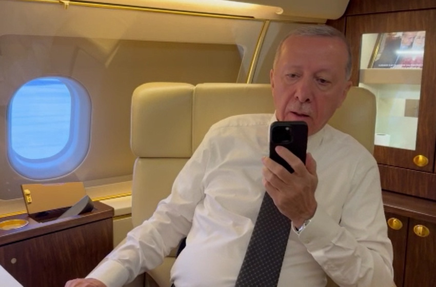 Cumhurbaşkanı Erdoğan, Belçika'daki Türk genciyle konuştu