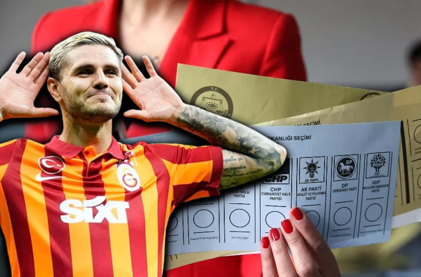 Galatasaray taraftarı, oyunu Icardi'ye verdi