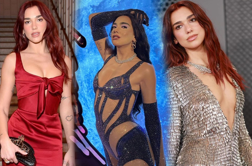 Dua Lipa'nın balmumu heykeli görenleri şaşkına çevirdi