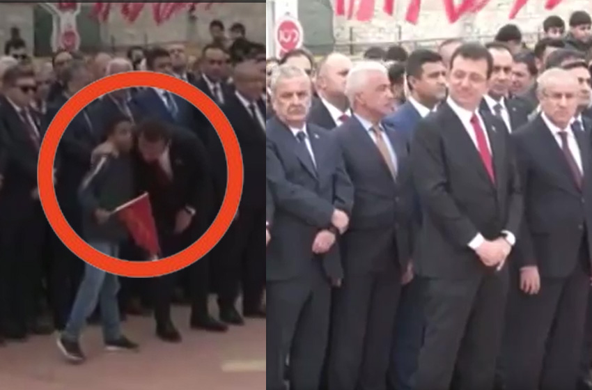 Törene İmamoğlu damgası! Bakın 'siyahi' çocuğa ne yaptı?