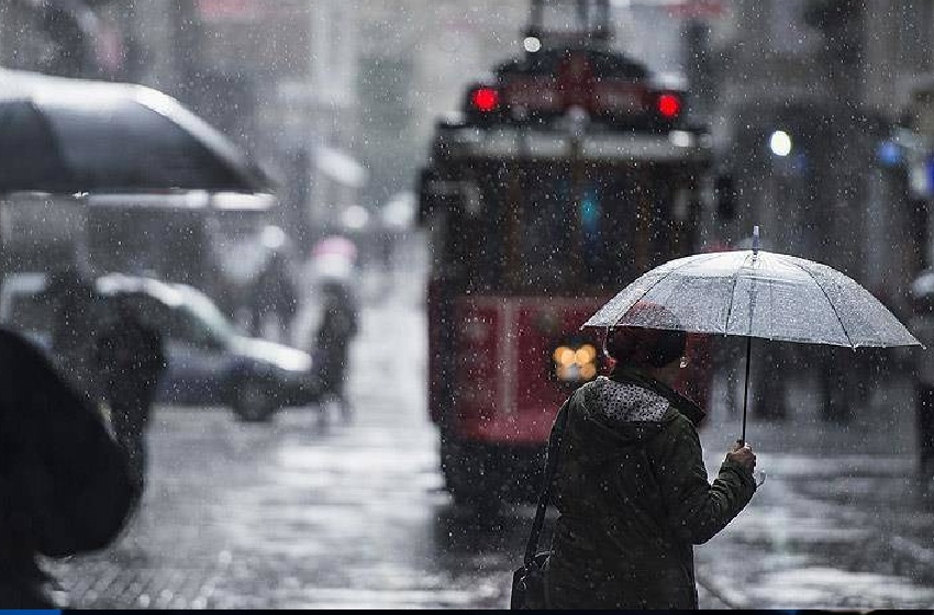 İstanbul'da kuvvetli yağış alarmı! 