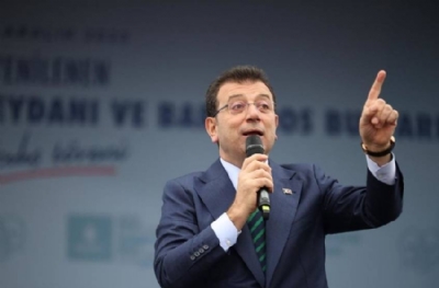 İmamoğlu, İstanbul Bölge Adliyesi önünde basın açıklaması yaptı