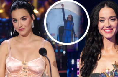 Uzaya çıkan Katy Perry taşlandı!