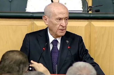 Bahçeli aylar sonra grup toplantısında: 'İşte ayaktayız, işte buradayız!'