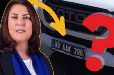 Özlem Çerçioğlu’nun araçlarındaki plakalar gündem oldu: 'AAK' tesadüf mü?
