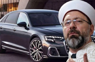 Ali Erbaş gitti, Audi’si kaldı