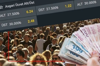 2026 asgari ücreti üzerine bahis açtılar