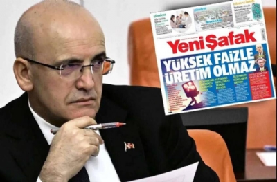 Yeni Şafak’tan Mehmet Şimşek’e sert çıkış: Faiz politikası hedefte