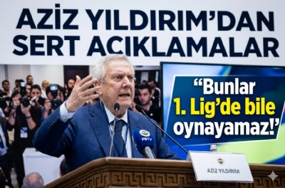 Aziz Yıldırım, hem yeni yönetimi hem de eski yönetimi topa tuttu. 