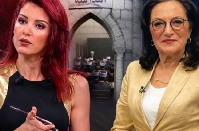 Nagehan Alçı 'Medreseler eğitim verebilir' dedi! Nur Batur en can alıcı yerden sordu: 3 kızını neden kolejde okutuyor?