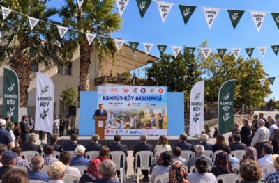 Türkiye’de Bir İlk:  Çomü 'Kampüs-Köy Akademisi' İle Devletle Millet Aynı Masada Buluştu, 