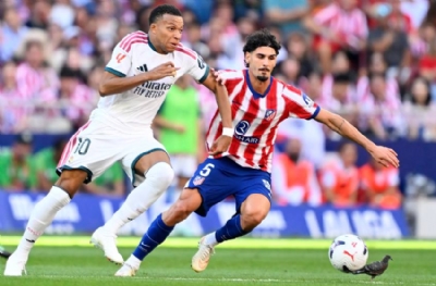 Madrid derbisinde zafer Atletico'nun