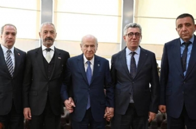 Sarallar ve Şahinler Bahçeli'nin Makamında Barıştı