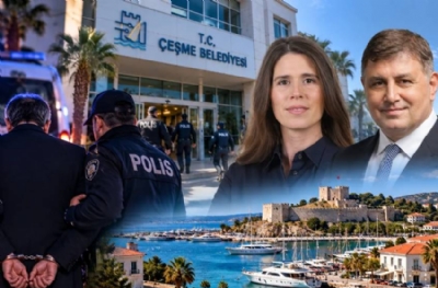 İzmir'de operasyon! Çeşme Belediyesi'nde 3 gözaltı